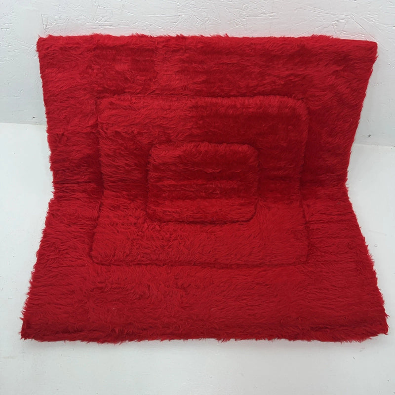 New Tough 1 Red Double Fleece Pony Saddle Pad 24x24 #31-665 Pad-6