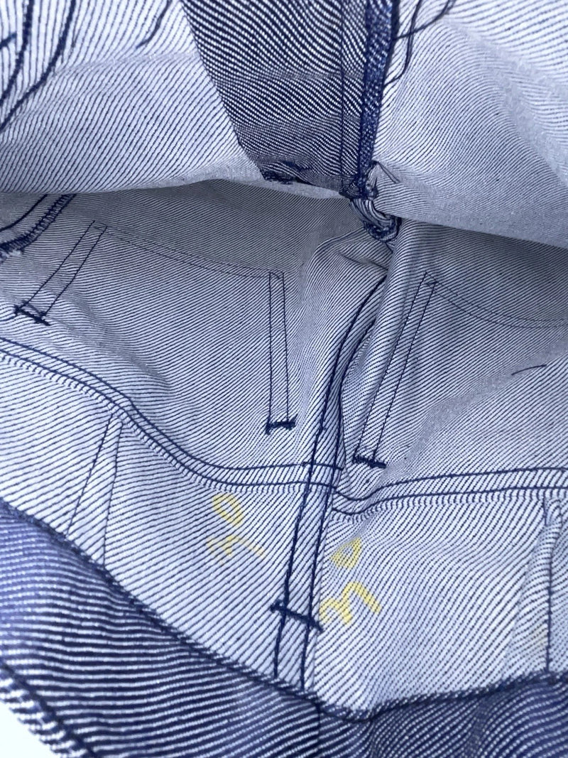 New Vintage Blue Karman Denim Pants #8405004 VV-13