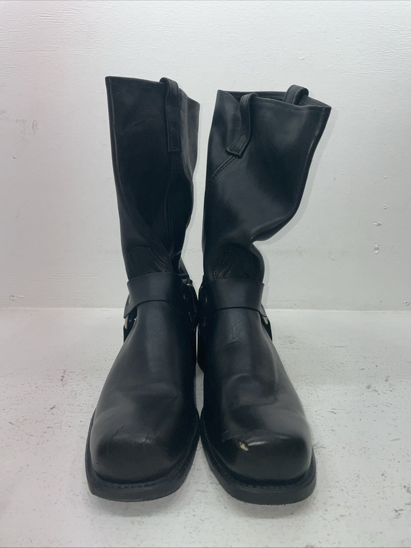 New Men’s Black Vulcan Cowboy Boots. 19050 10 E W. 7-60