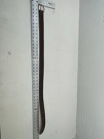 New Brown Genuine Leather Tooled 34” Belt #CL693 Z-163