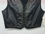 New Women’s Black 1849 Authentic Ranchwear Western Show Vest XL WW-64