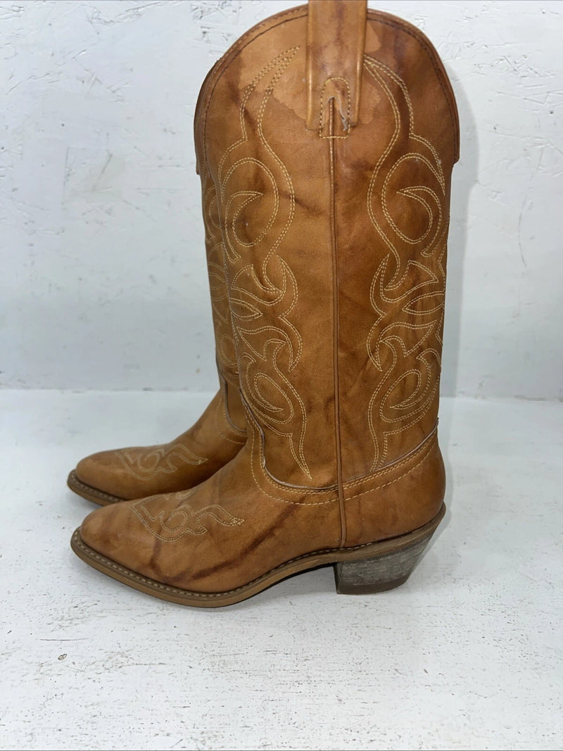New Women’s Brown Texas Brand Cowboy Boots. L 244 6.5 6 1/2 M. 19-53
