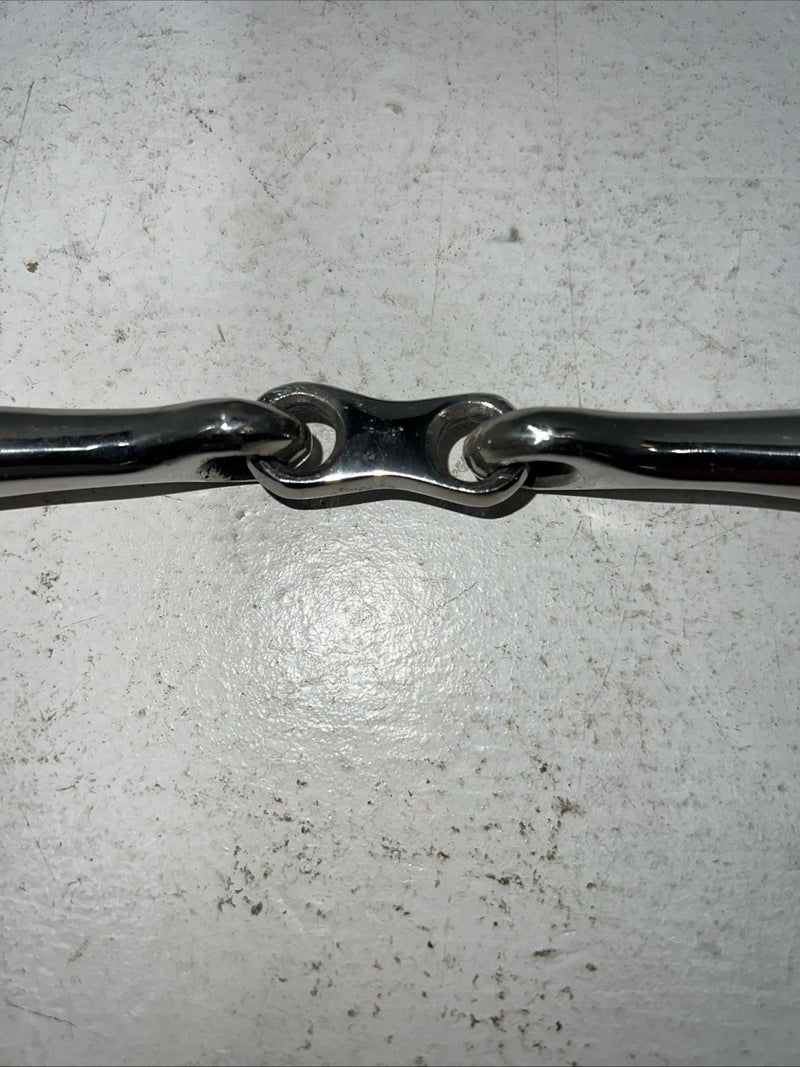 New Centaur SS 5 1/2” French Mouth Snaffle Bit #200884 U-503