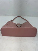 New Double S Pink Purse With Braided Strap #N 7450030 EE-3