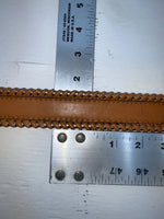 New Brown Genuine Leather Longhorn Weaved 32” Belt #82807 JJ-55