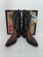 New Men’s Brown Texas Brand Cowboy Boots. 7911 9 D. 4-101