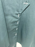 New Women’s Cowboy Threads Green White Long Sleeve Button Up Large MM-138