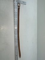 New Brown Genuine Leather Tooled 28” Belt #102 NN-19