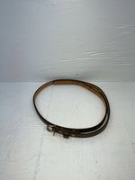 New Brown Genuine Leather Circle Y 34” Belt #9370S JJ-72