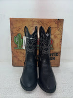 New Children’s Black Laredo Cowboy Boots.  C 2430 13 D. 23-45