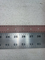 New Pink Genuine Leather Nocona Silver Bling 36” Belt #4420430 Z-12