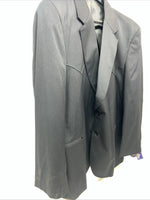 New Men’s Black Circle S Suit Coat 50L #CC1929 WW-60