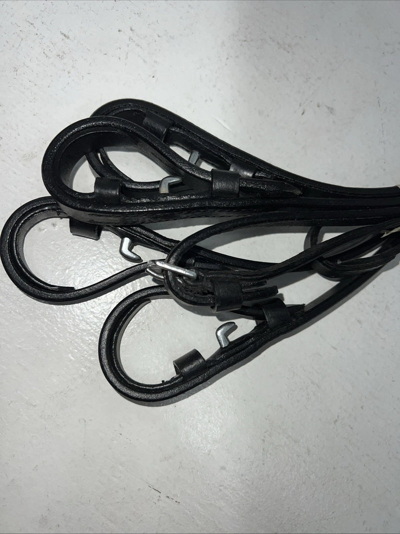 New Silver Fox Black Full Weymouth Show Bridle #20-05677-2-0 BB-36 