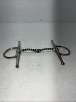 New Weaver SS Twisted Wire Full Cheek Bit 5” T-500