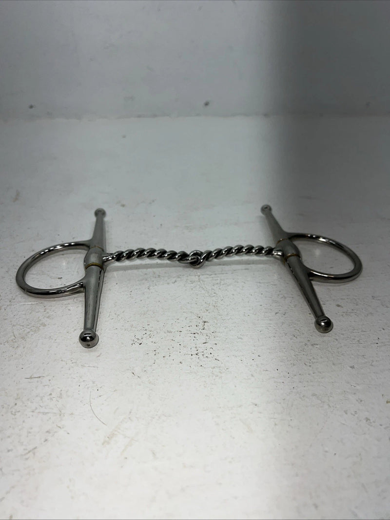 New Weaver SS Twisted Wire Full Cheek Bit 5” T-500