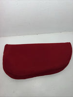 New ABetta Red Fleece Round Saddle Pad 29x27 Pad-25