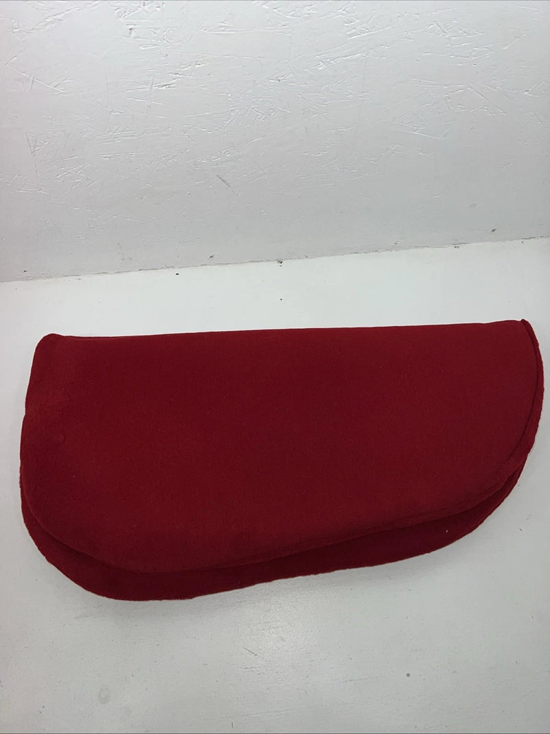 New ABetta Red Fleece Round Saddle Pad 29x27 Pad-25