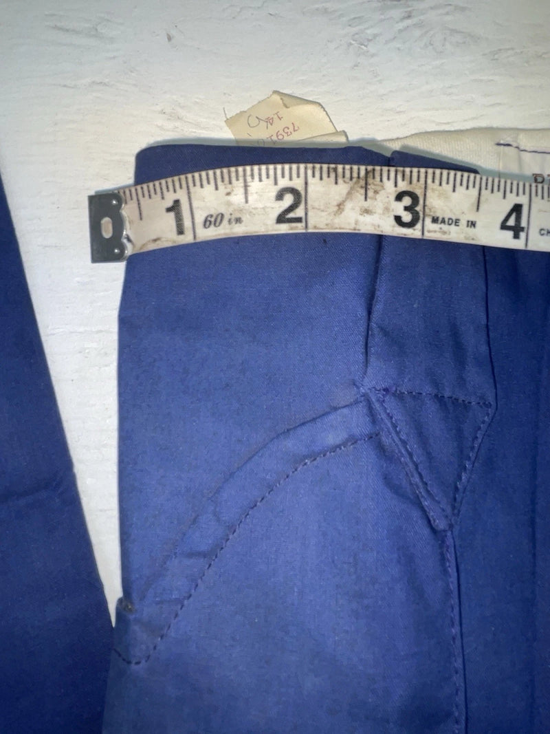 New Vintage Blue Prior Polyester Pants #7391 VV-42 