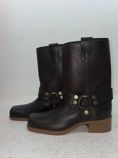 New Kids Brown Rodeo Cowboy Boots. 2344 13 D. 23-52