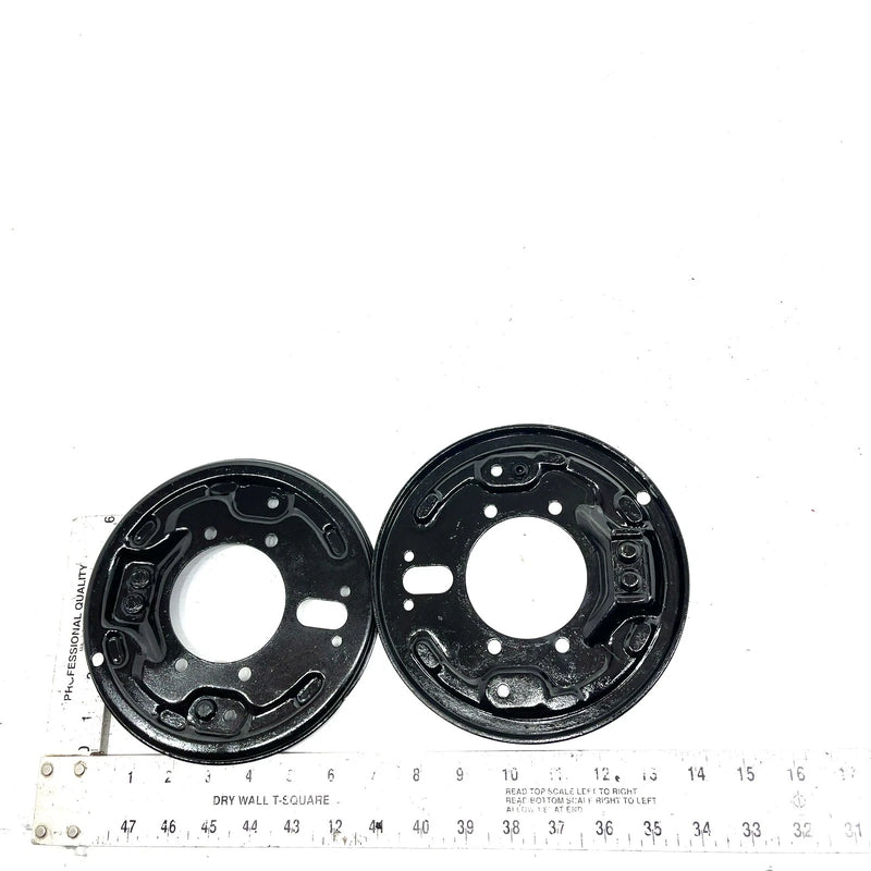 87-93 Suzuki Quadrunner 4WD LT4WD OEM Front Brake Plate Set 54810-19B11 AS40