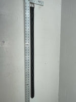 New Black Genuine Leather Badger Stitched 32” Belt #B1340 Z-174