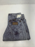New Women’s Purple Wrangler Cowboy Cut Pro Rodeo Denim Jeans. 5x36 O-8