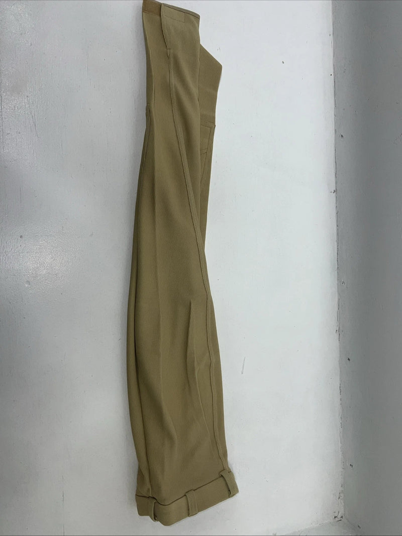 Now Women’s ABETTA Tan English Breeches w Knee Patch. 24 L C-37