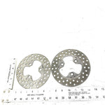 01-08 Honda Sportrax 250 TRX250 OEM Front Brake Rotor Pair 45251-HN1-003 AH83