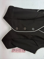 New Women’s Brown Western Heritage Western Show Vest 12 #54708 E-610