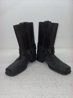 New Kids Brown Texas Brand Cowboy Boots. 3909 13 D. 23-40