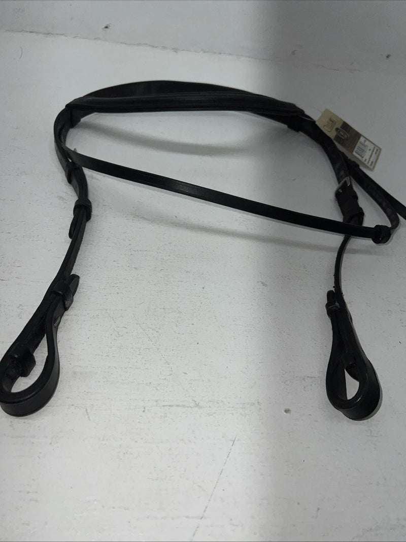 New Camelot Black Event English Full Headstall With Grip Reins #140800 BB-7