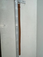 New Brown Genuine Leather Longhorn Weaved 30” Belt #82807 JJ-128