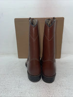 New Kids Brown Texas Brand Cowboy Boots. 3202 3.5 3 1/2 D. 23-150