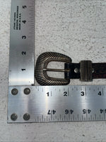 New Brown Genuine Leather Chambers Belt 34” #WA658 Z-5
