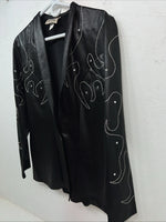 New Women’s 1849 Authentic Ranchwear Black Western Show Jacket XS WW-9