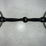 New Congress Leather O Ring Smooth Mouth Snaffle 5” Bit. #47784 U-9