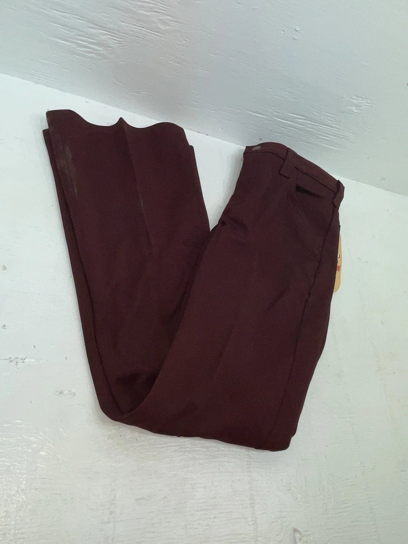 New Vintage Red Lee Polyester Pants #2004061 ZZ-11