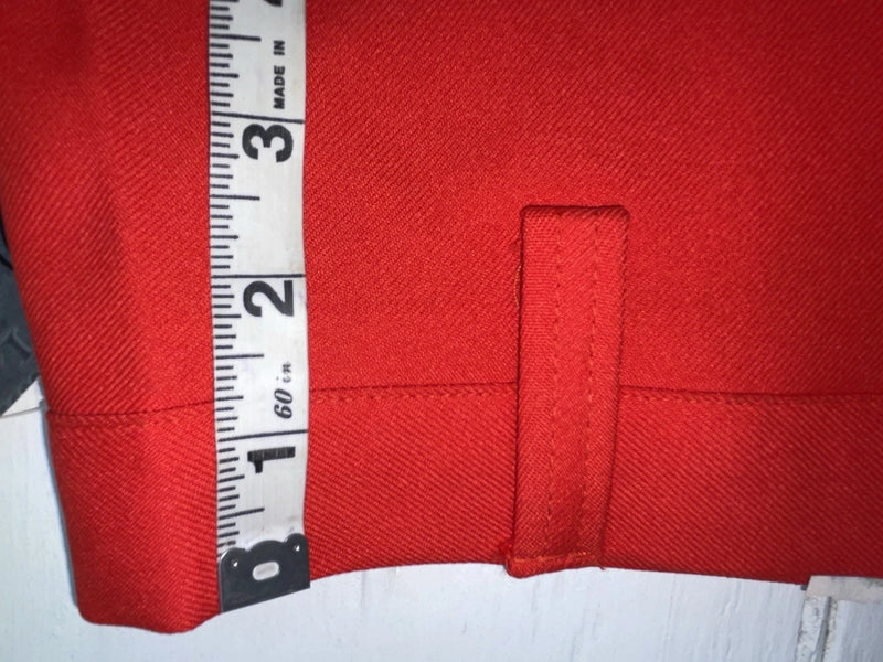 New Vintage Red Quicksilver Polyester Pants #2662 ZZ-43