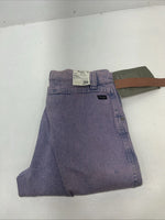New Women’s Purple Wrangler Silverlake Denim Jeans. 9/10x34 O-7
