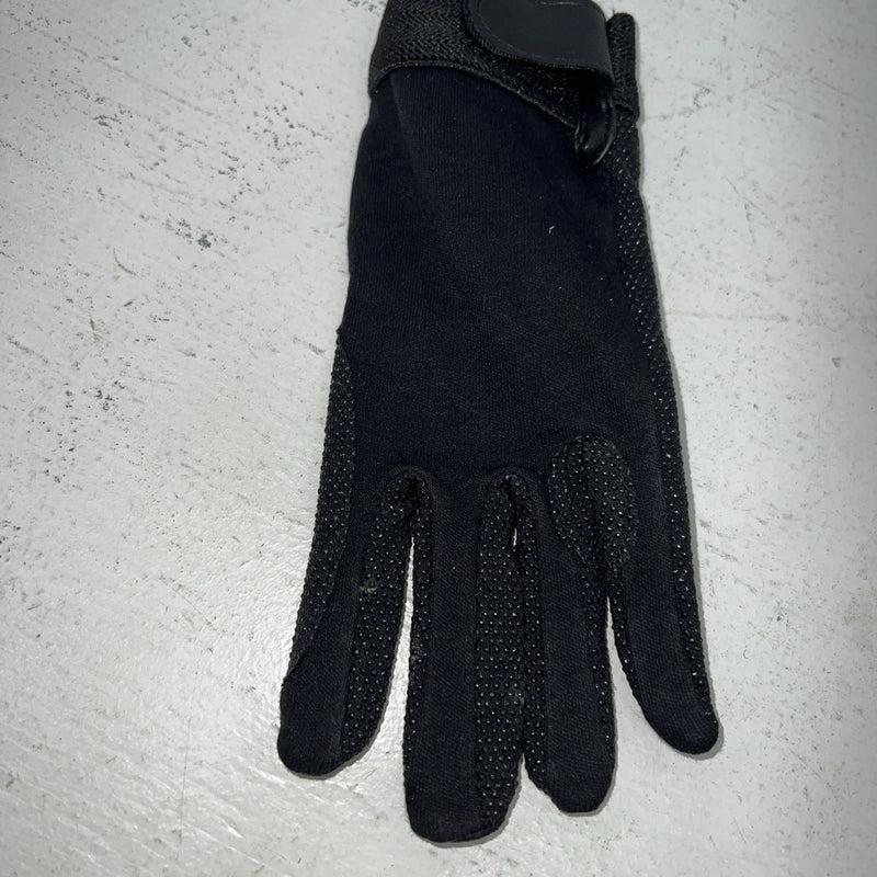 New Black Tuff Mate Riding And Show Gloves XS #99 Q-501