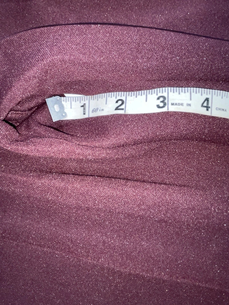 New Vintage Maroon Panhandle Slim Polyester Pants #84451 XX-35