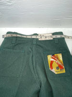New Vintage Green Dickson Jenkins Polyester Pants #973 SS-54