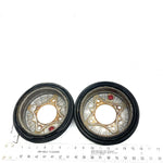 01-04 Honda Foreman Rubicon 500 4x4 OEM Front Brake Drum Set 45700-HN5-670 AH95