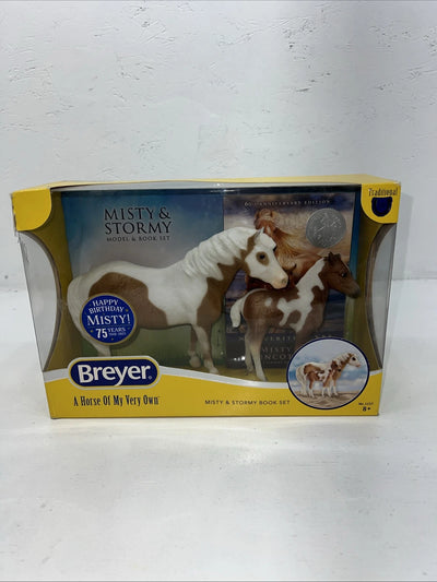 New In Box Paint Ponies Misty And Stormy Book Set. #1157 R-6