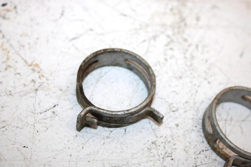 96 Polaris Xcr 600 Sp Oem Silver Narrow Coolant Hose Clamp Pair 7080564 Q1447