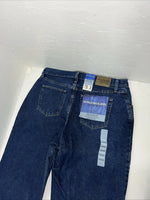 New Men’s Wrangler Blues Dress Easy Relaxed Fit Denim Jeans. 14x32 L-11