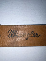 New Brown Genuine Leather Wrangler Tooled 34” Belt #5080/17 Z-39