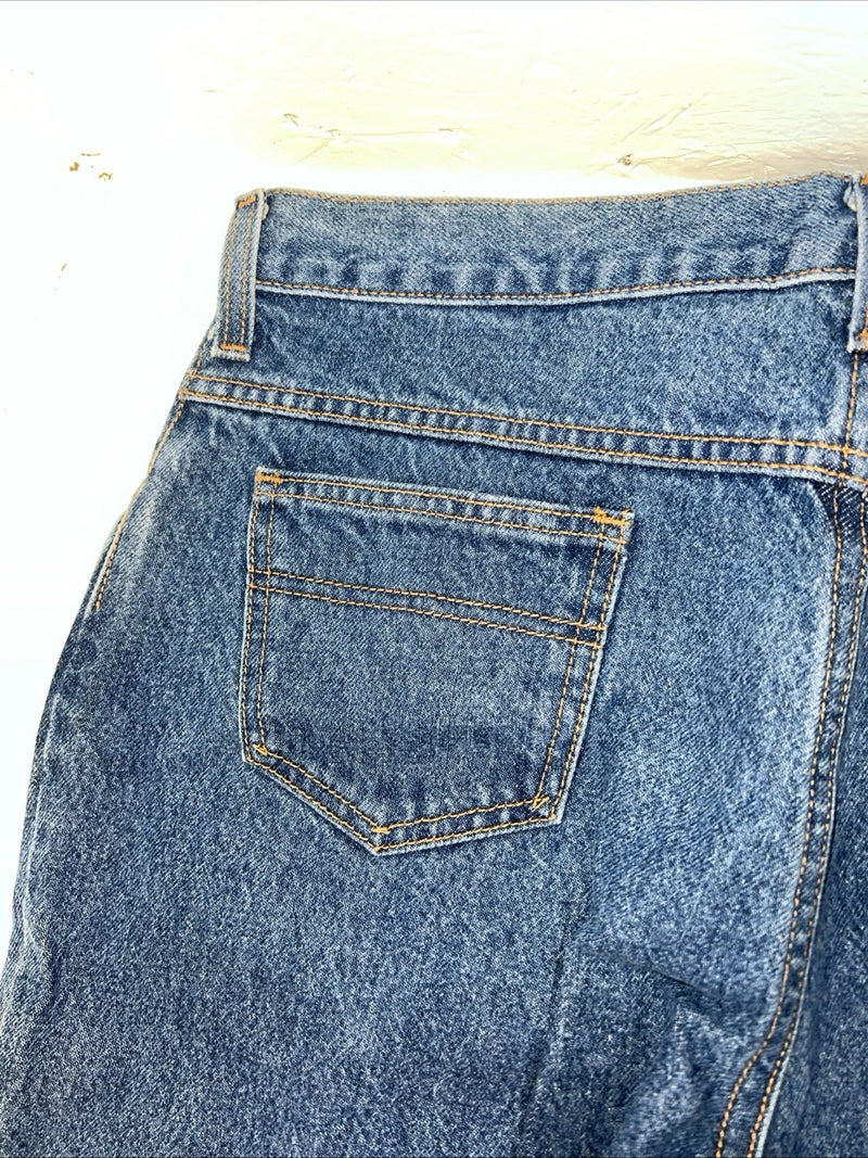 New Women’s Diamond Cut Regular Fit Dark Wash Denim Jeans. 14x34 M-9
