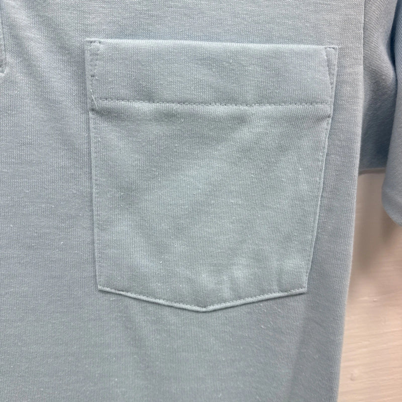 New Men’s Panhandle Slim Blue short sleeve polo Small B-59