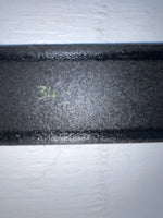 New Black Genuine Leather 34” Belt #UN701 JJ-51